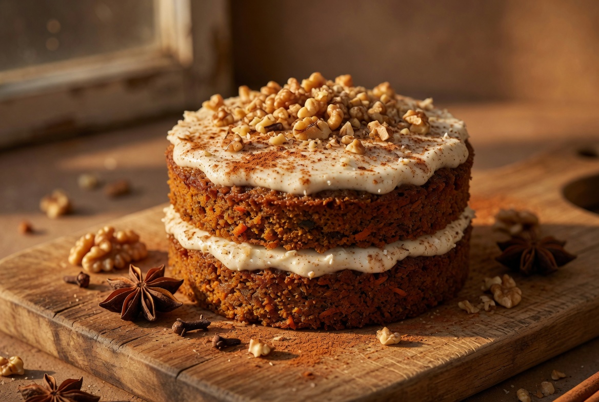 Spiced Carrot Cake